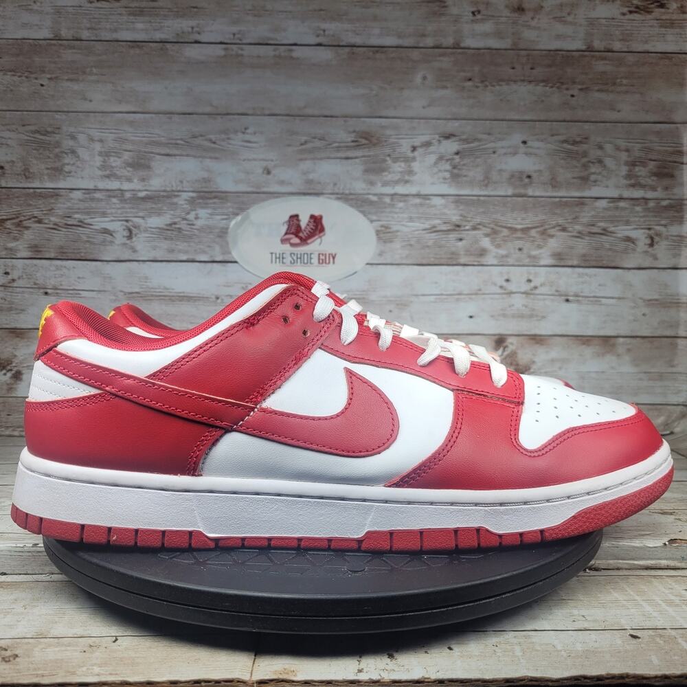 Nike Dunk Men's Size 13 Low Gym Red Athletic Basketball Shoes